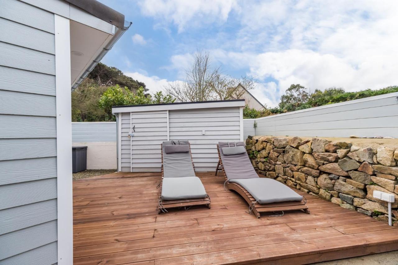 Ty Ker Embrun - Maison Vue Mer A 280M De La Plage Plougrescant Exterior photo